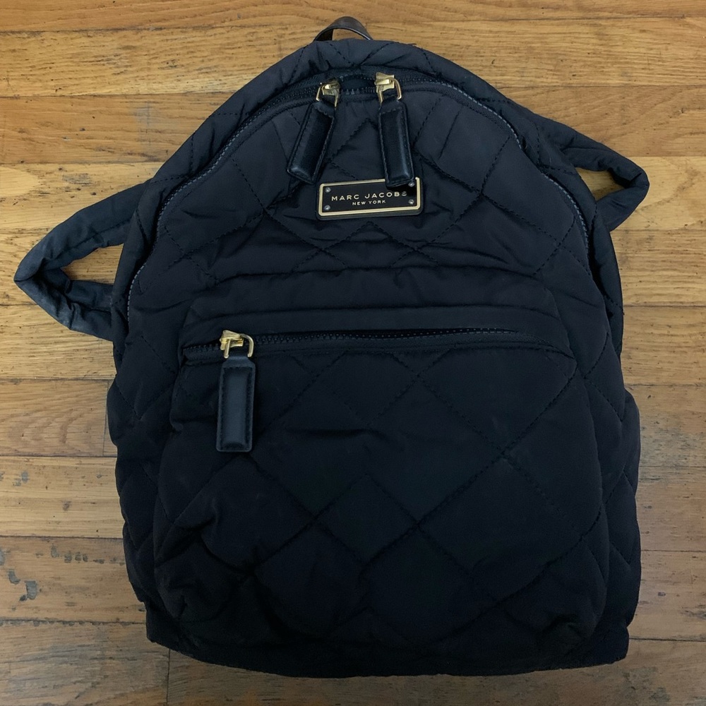 Black mini Marc Jacob’s backpack